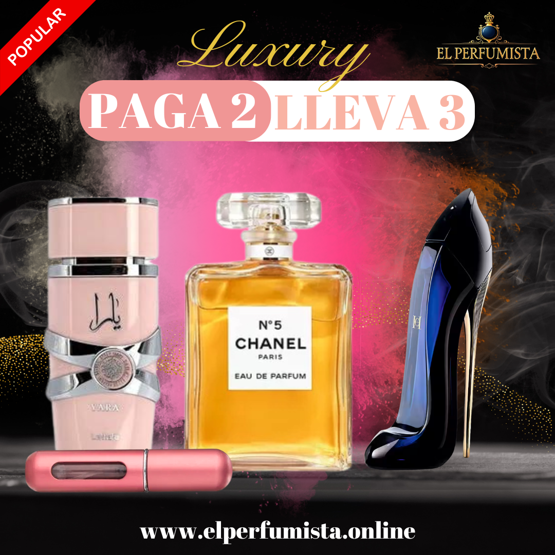 Combo Dama - Chanel N°5 - Yara - Good Girl - 100ml