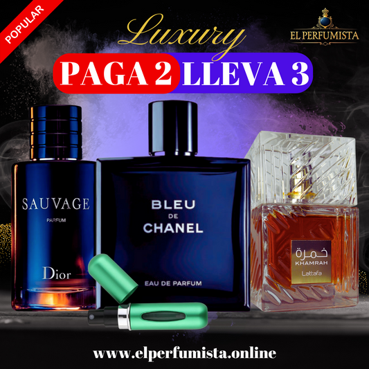 Combo - Bleu - Sauvage - Khamrah - 100 ml